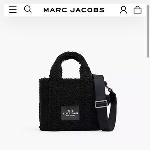 Marc Jacobs Black Mini Tote Bag